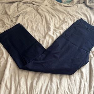Nice blue dockers pants, Casual attire look, comfortable around the waist